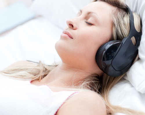 Noise-cancelling headphones for relaxed dental experience at Mitcham Central Dental